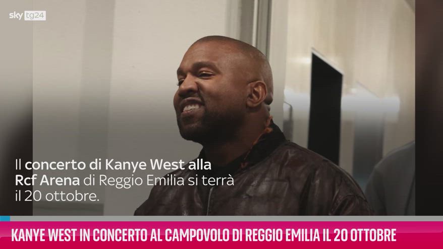 Video Kanye West In Concerto Al Campovolo Il 20 Ottobre Video Sky