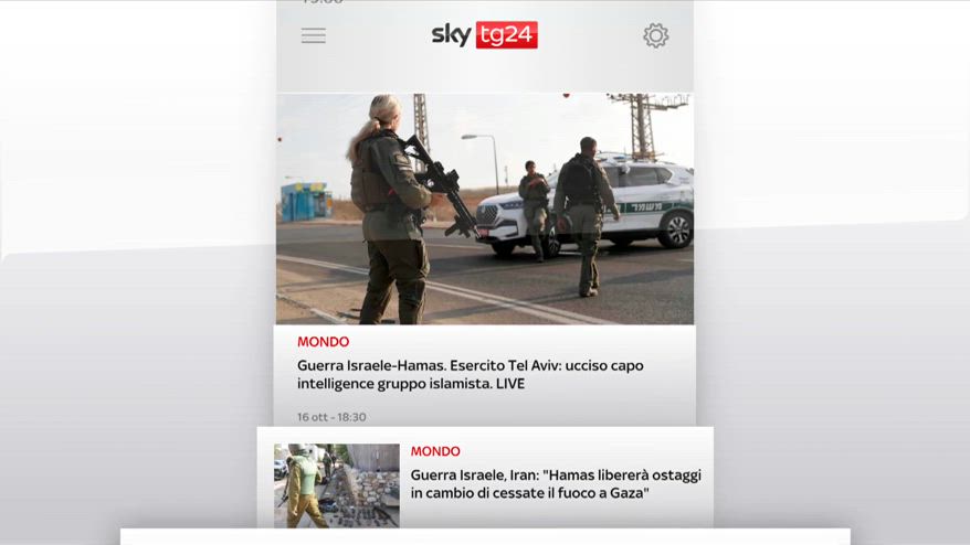 I titoli di SkyTG24 del 16 ottobre - edizione delle 19