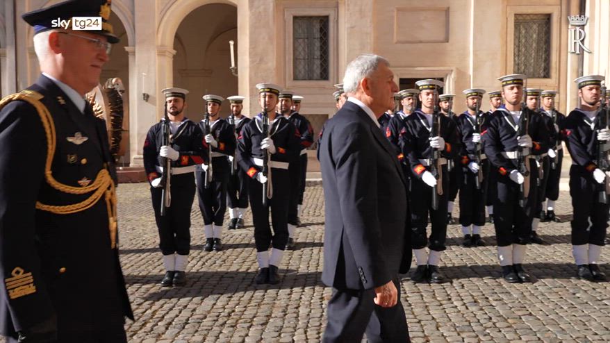 Quirinale, Mattarella riceve presidente Iraq Rashid