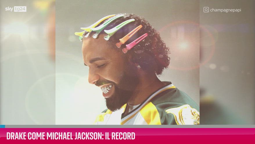VIDEO Drake come Michael Jackson: il record