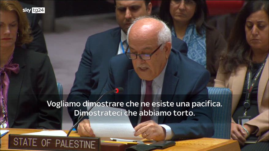 Onu, ambasciatore Palestina ogni minuto conta per salvare vite nella