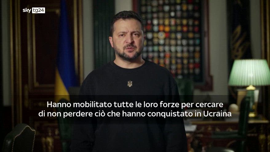 Zelensky: disordini Daghestan dimostrano debolezza di Mosca