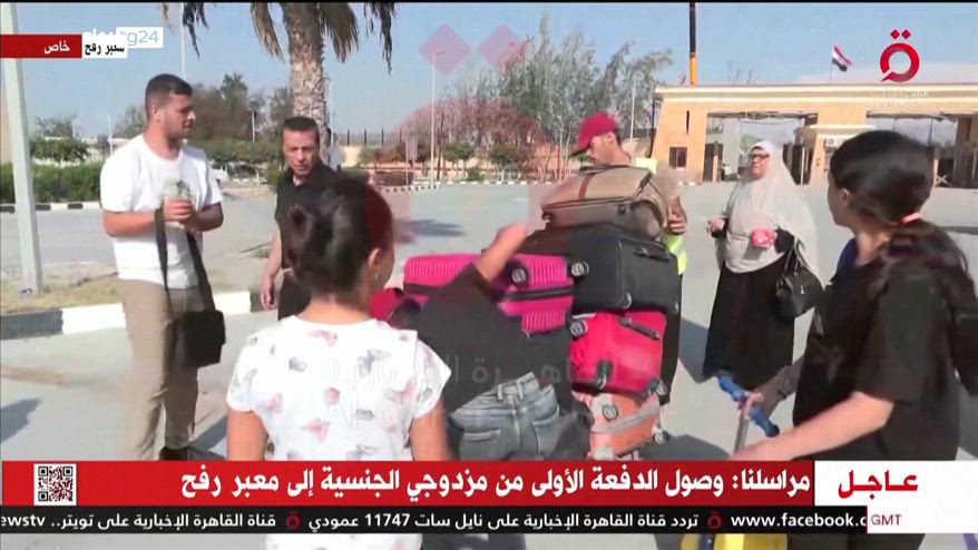 ERROR! Guerra Medioriente, aperto valico di Rafah, usciti 4 italiani