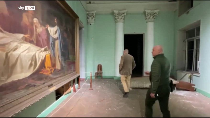 Guerra Ucraina, colpito il museo delle belle arti di Odessa