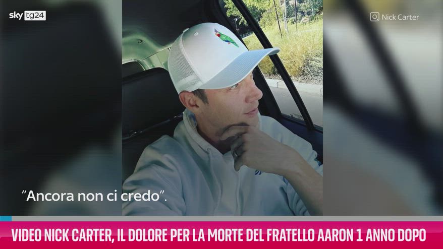 VIDEO Nick Carter, il dolore per la morte del fratello Aaro