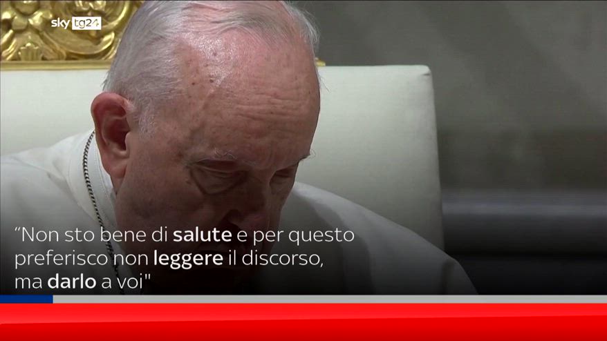 Papa Francesco: "Non sto bene". Ma conferma tutti gli impegni