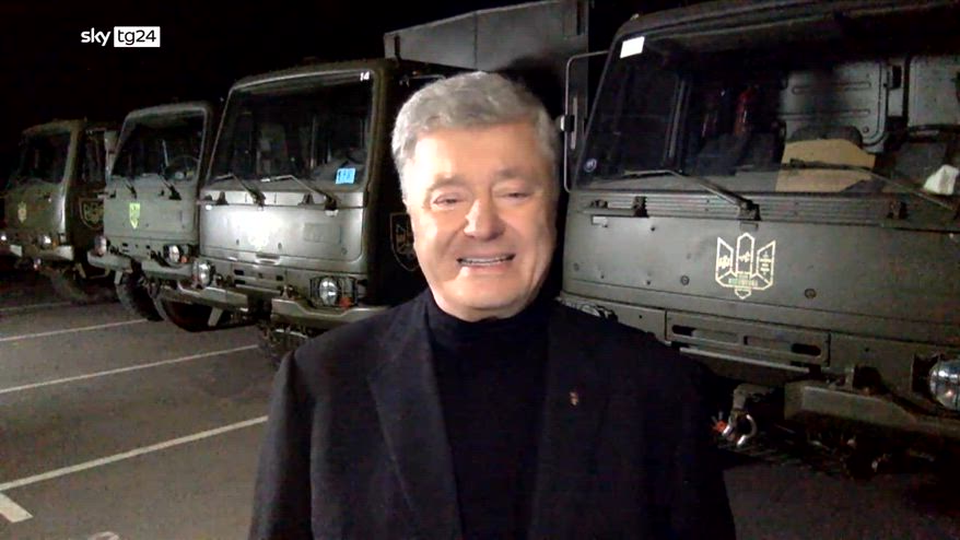 Ucraina, Poroshenko a Sky Tg24: