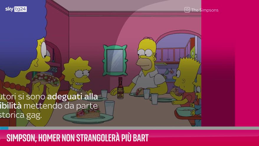 il ragazzo della famiglia Simpson