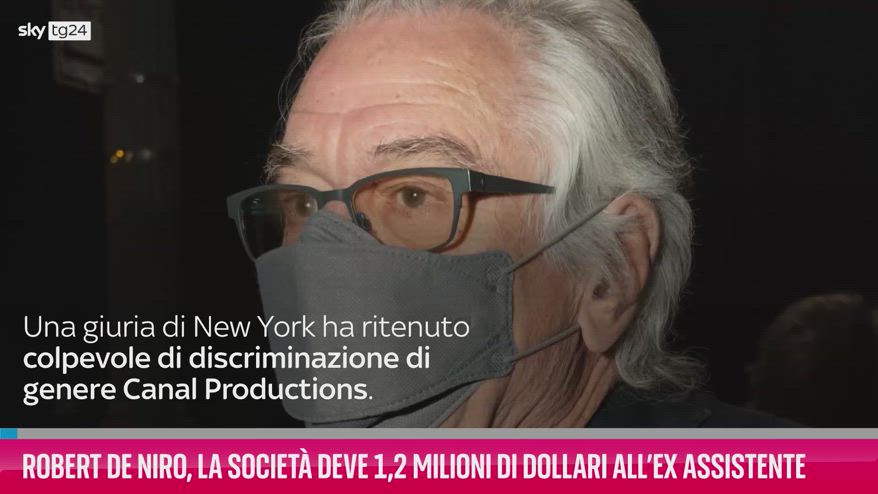VIDEO Robert De Niro, 1,2 milioni all'ex assistente