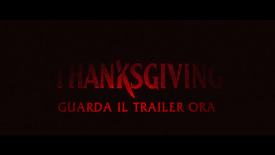 thanksgiving film trailer video