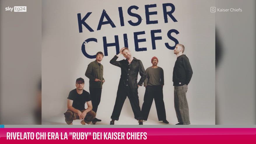 VIDEO Rivelato chi era la "Ruby" dei Kaiser Chiefs