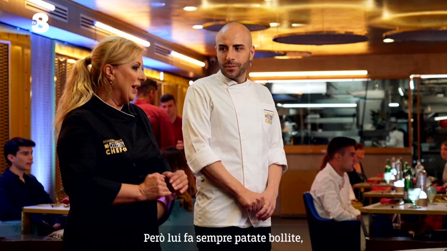 Celebrity Chef: Tina Cipollari vs Simone Di Matteo