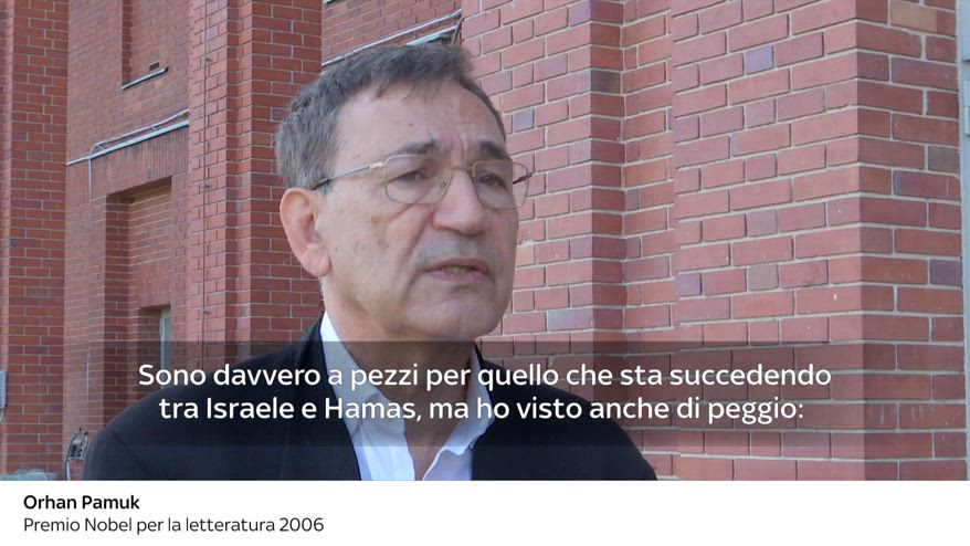 Il Nobel turco Orhan Pamuk: