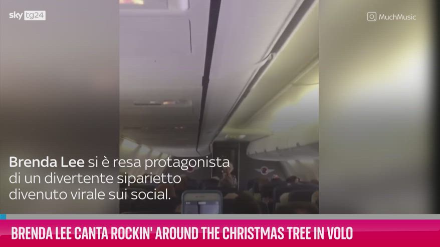 VIDEO Brenda Lee,  Rockin' Around the Christmas Tree in volo