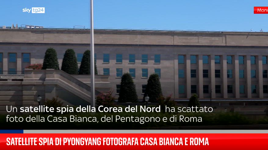 Satellite spia di Pyongyang fotografa Casa Bianca e Roma