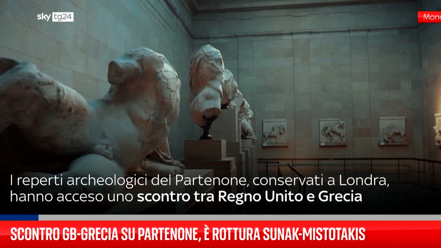 Scontro Gb-Grecia su Partenone, � rottura Sunak-Mistotakis