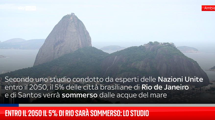 Entro il 2050 il 5% di Rio sar� sommerso: lo studio