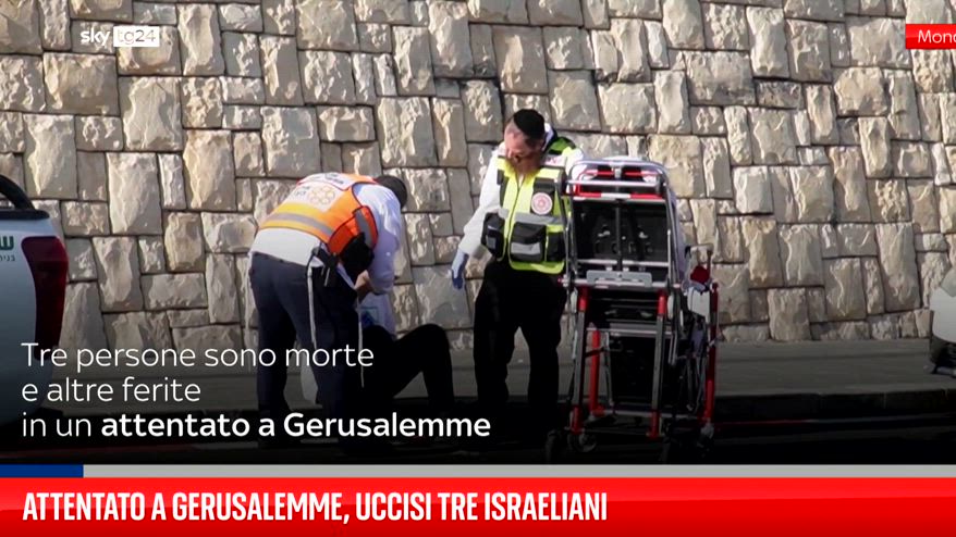 Attentato a Gerusalemme, tre morti e diversi feriti