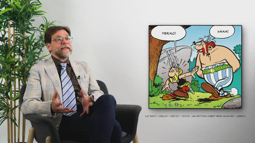 Asterix il Gallico spiegato dal professor Luca Raina. VIDEO