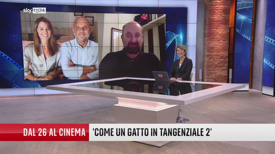 Come un gatto in tangenziale 2, il cast ospite a Sky TG24