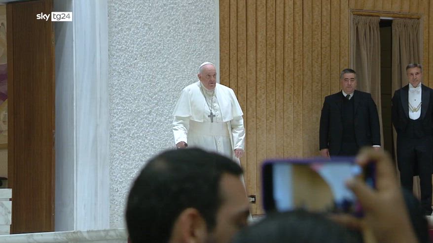Udienza del Papa, appello alla pace in Medioriente