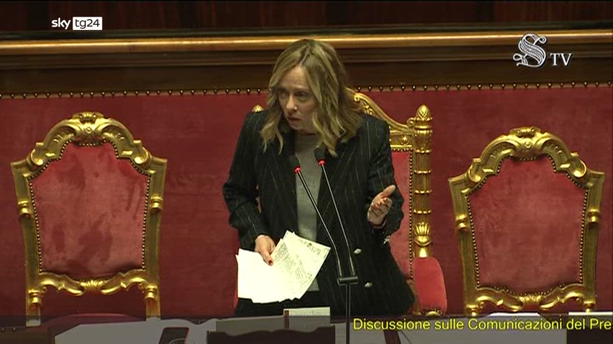 Meloni: Fare valutazione su cosa sia più utile per l'Italia