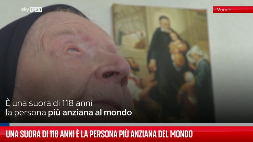 Suor André a 118 è la persona più anziana del mondo