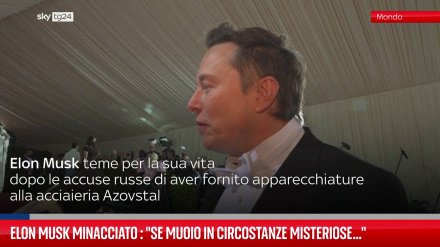 Elon Musk minacciato: 