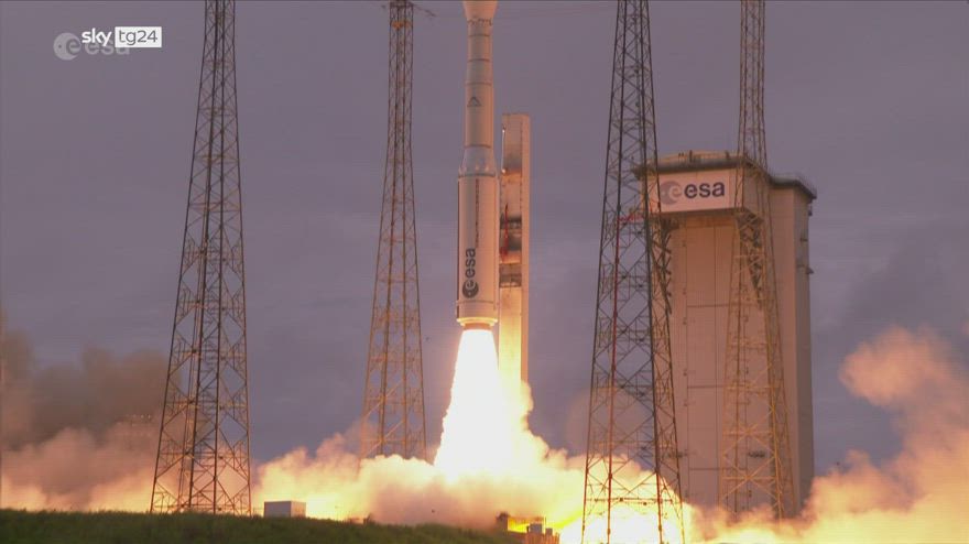 Il lancio del razzo Vega C. VIDEO
