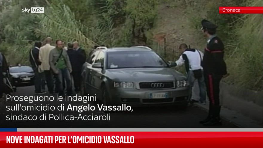 Acciaroli, nove indagati per l'omicidio Vassallo