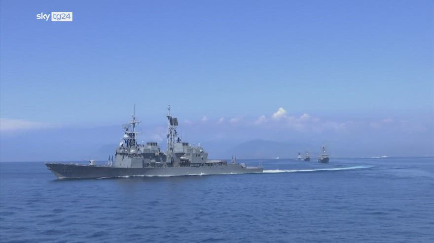 Aerei e navi su Taiwan, la Cina: solo esercitazioni militari