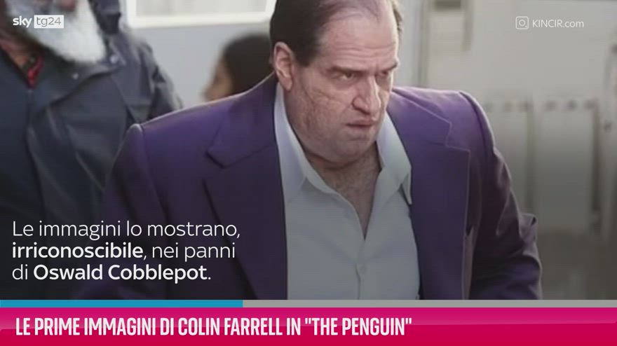 VIDEO Le prime immagini di Colin Farrell in