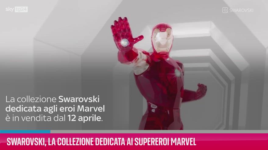 VIDEO Swarovski, la collezione dedicata ai supereroi Marvel