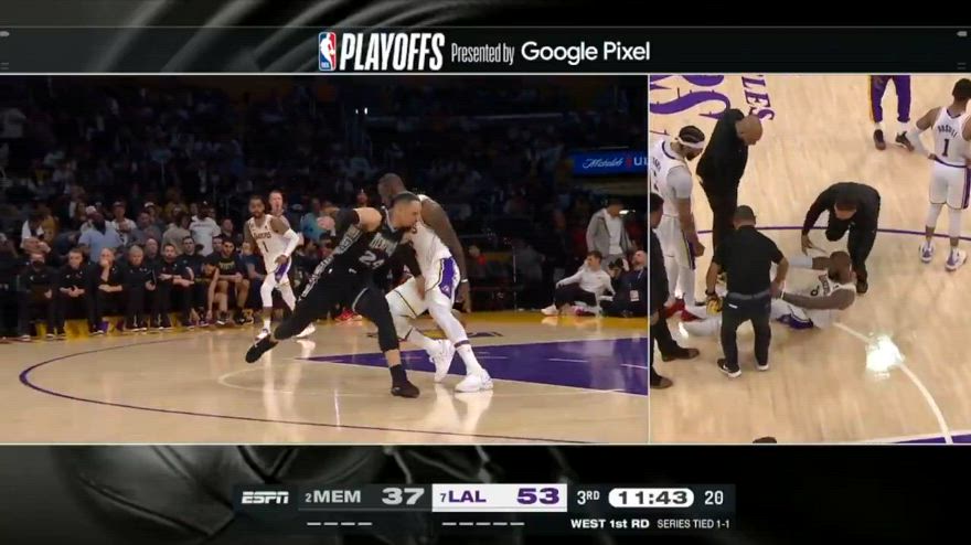 Playoff NBA, Dillon Brooks: colpo a LeBron James, espulso