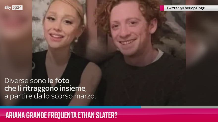 VIDEO Ariana Grande frequenta Ethan Slater?