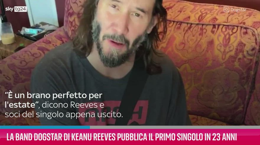 VIDEO Dogstar band di Keanu Reeves, primo singolo in 23 anni