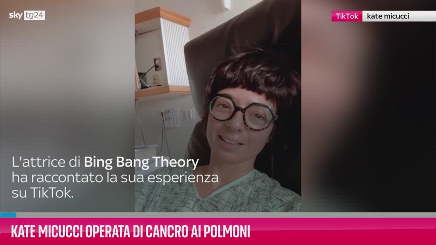 VIDEO Kate Micucci operata di cancro ai polmoni