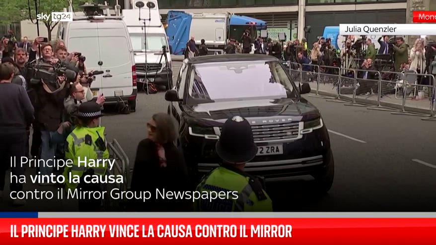 Principe Harry vince la causa contro il Regno Unito