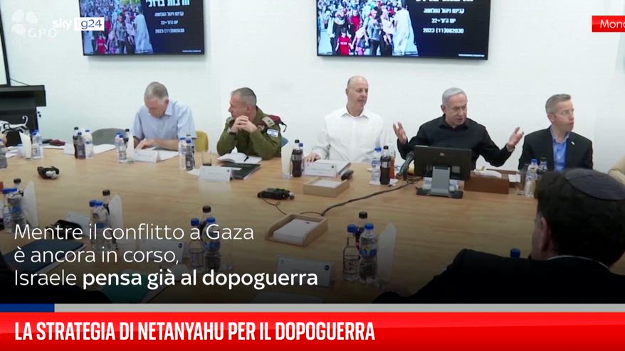 Israele-Hamas, la strategia di Netanyahu per il dopoguerra