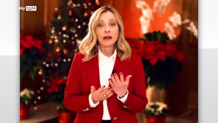 Gli auguri di Giorgia Meloni: Natale di serenità e orgoglio