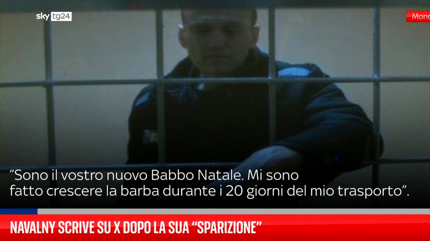 Navalny scrive su X dopo la sua