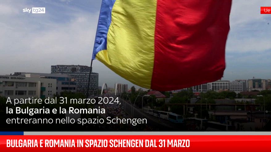 Bulgaria e Romania in spazio Schengen dal 31 marzo