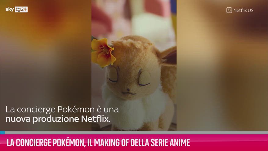 VIDEO La concierge Pokémon, il making of della serie anime