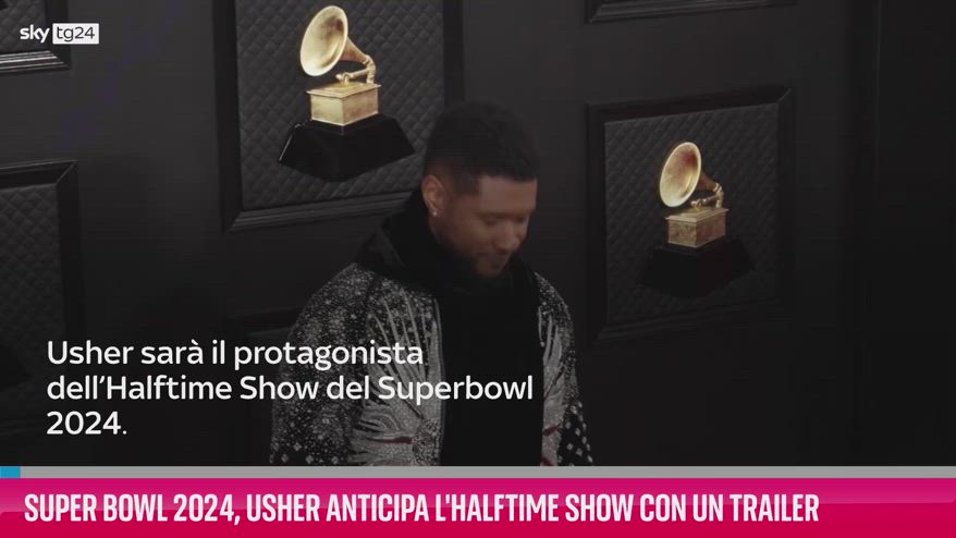 VIDEO Usher anticipa l'halftime show del Super Bowl 2024