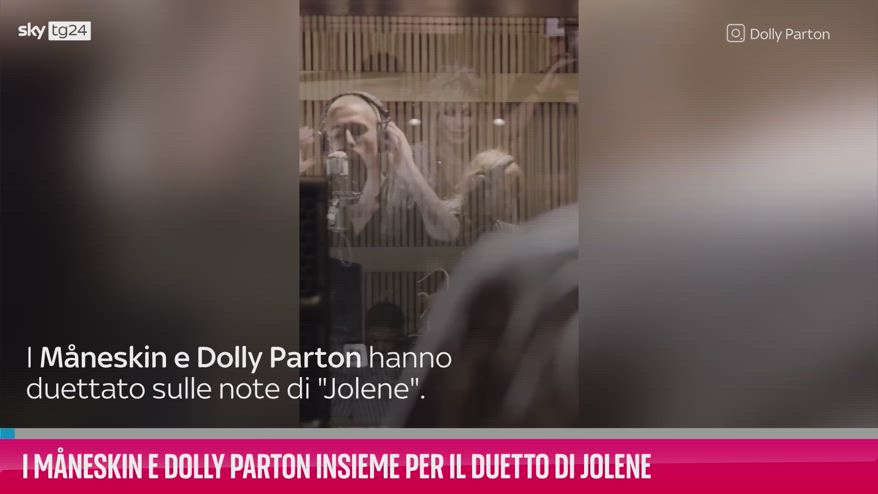 VIDEO Måneskin e Dolly Parton insieme per un duetto