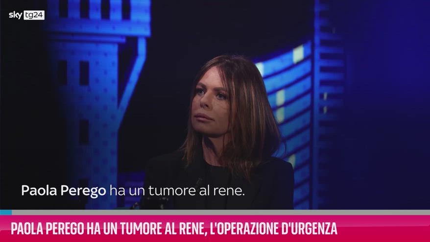 VIDEO Paola Perego: tumore al rene e l'operazione d'urgenza