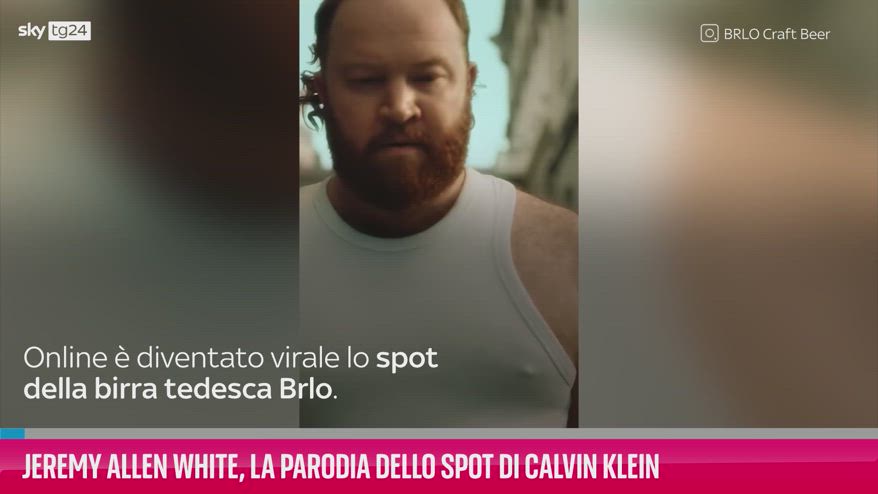VIDEO Jeremy Allen White, la parodia dello spot di CK