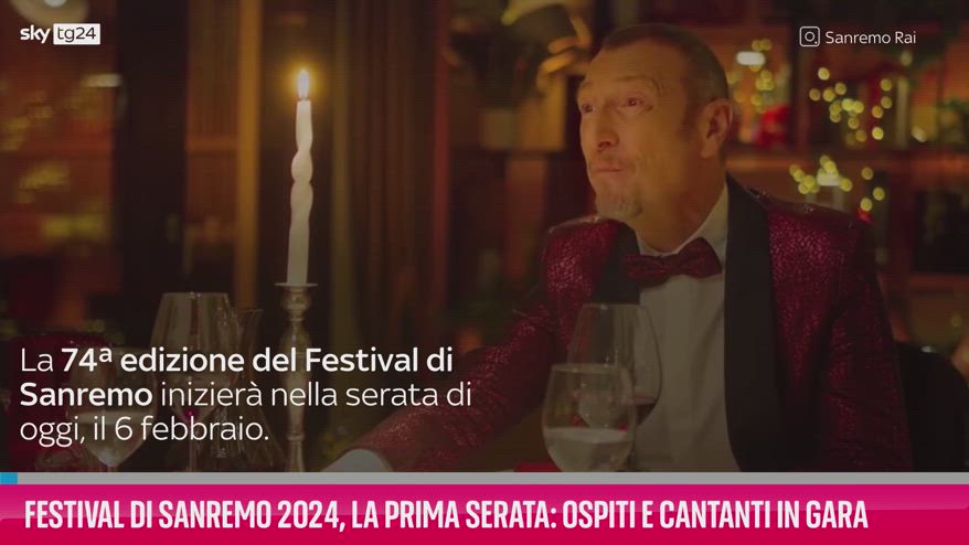 VIDEO Festival di Sanremo 2024, la prima serata