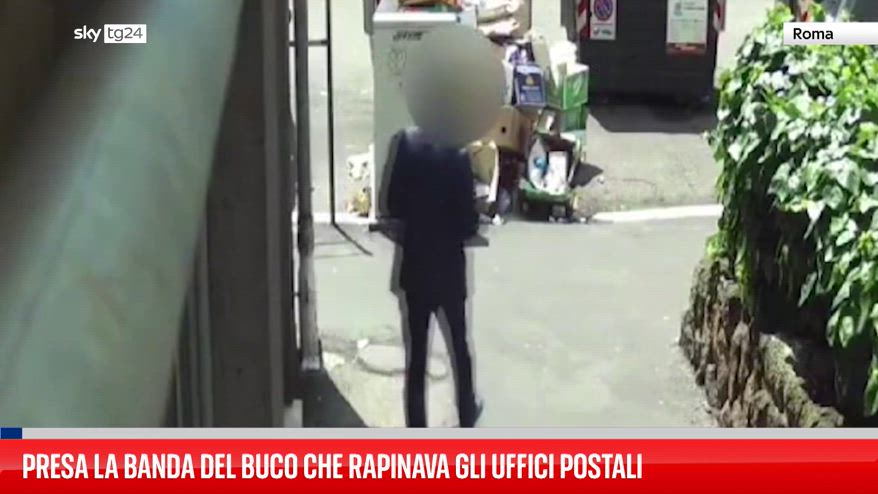 Roma, presa la banda del buco che rapinava uffici postali