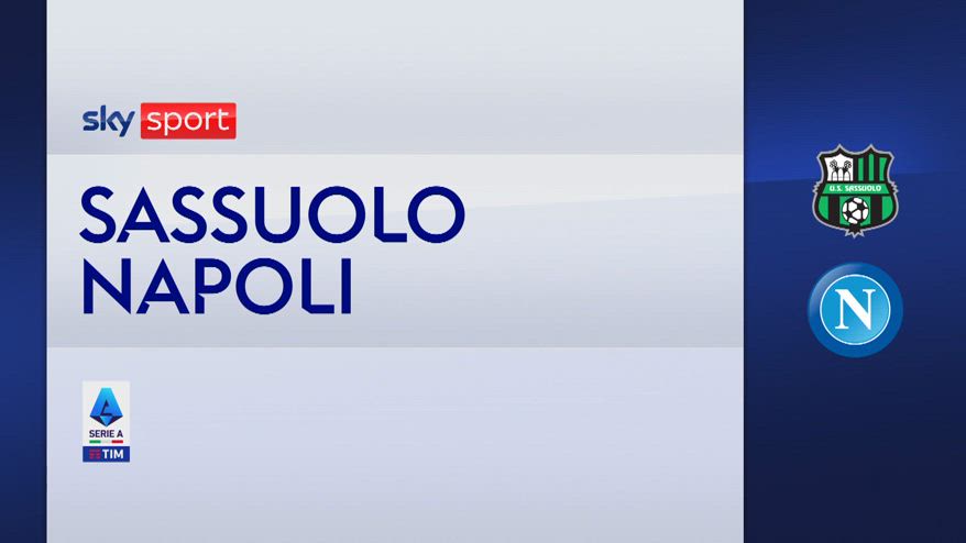 Sassuolo-Napoli 1-6: gol e highlights